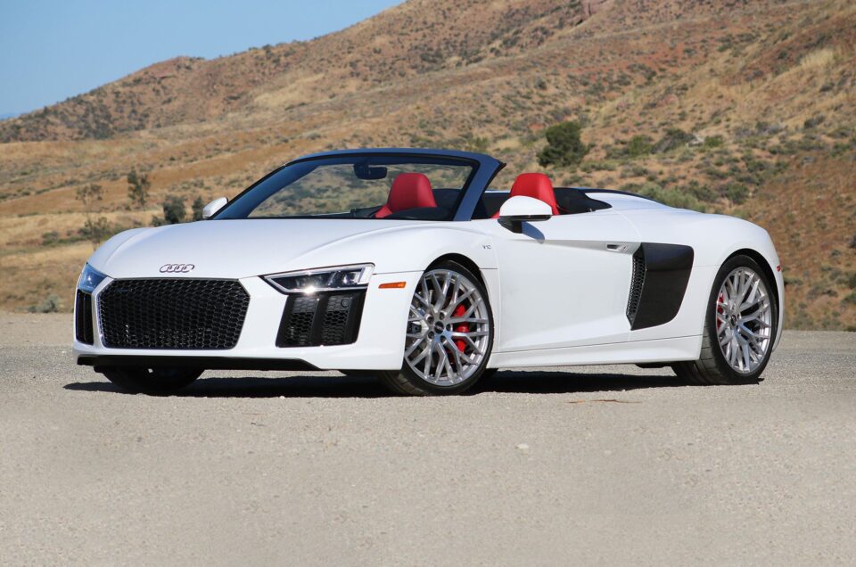 Audi R8 V10 Spyder now for wedding -wedding cars in world