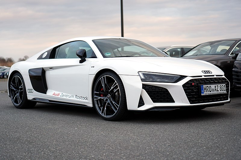 Audi r8 now for rental wedding cars in world