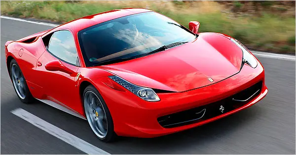 Ferrari 458 Italia for rent in Bari Italy - Wedding Cars World